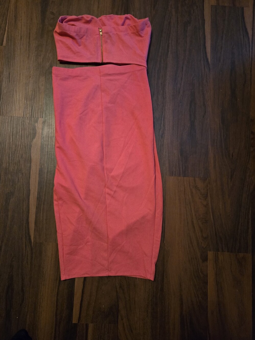 Fashion Nova Coral Pink Dress